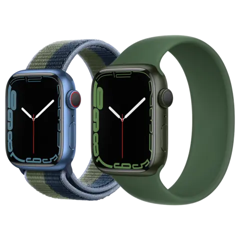 Apple Watch Series 7 GPS Cellular, 41mm Verde